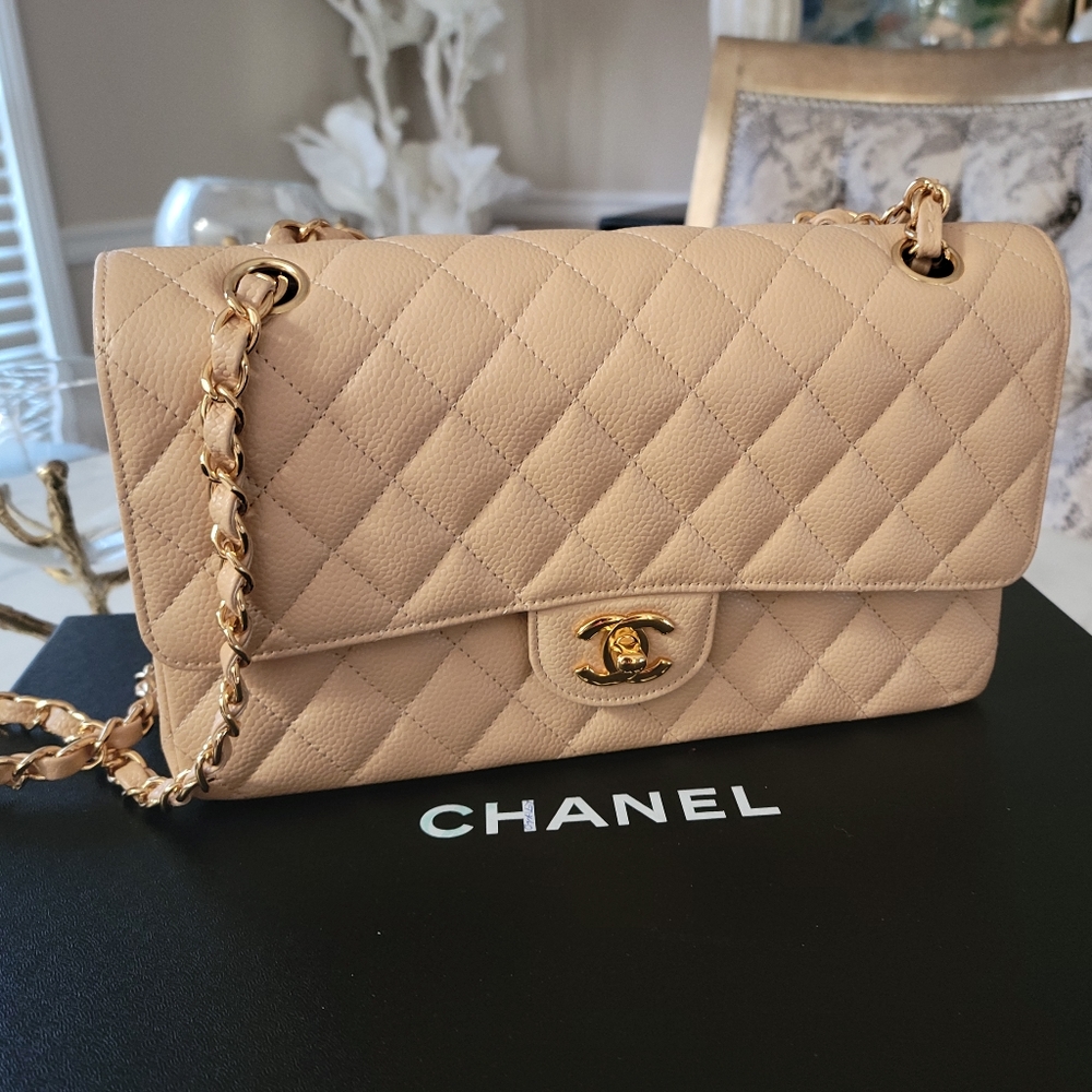 COPY - Chanel classic double flap medium handbag